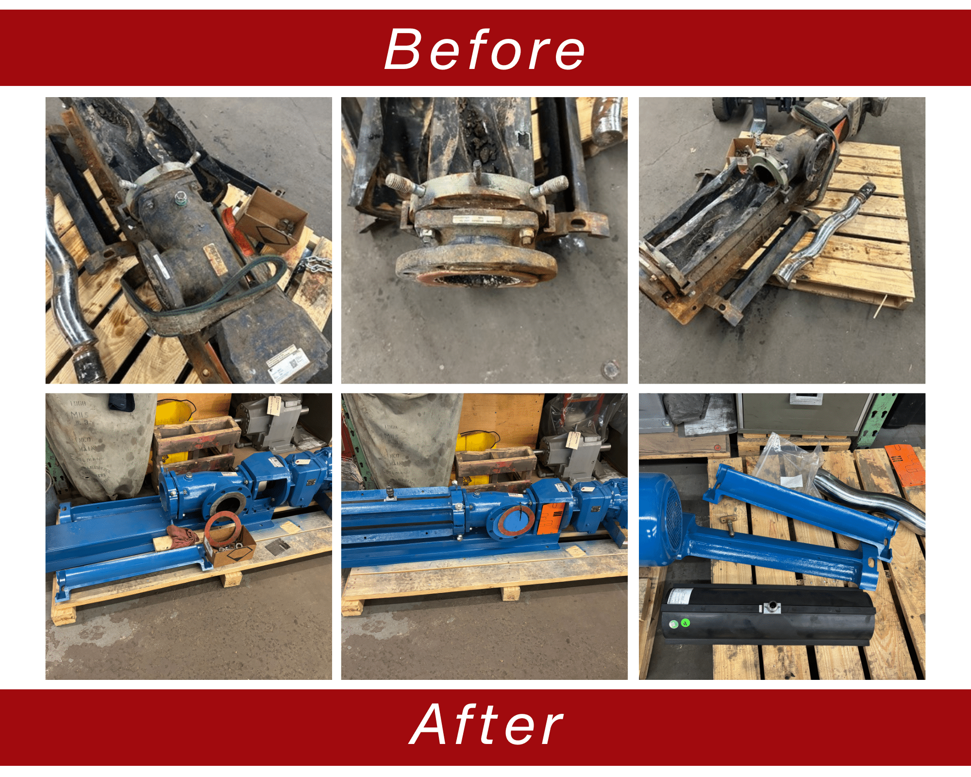 Seepex Pump Rebuild